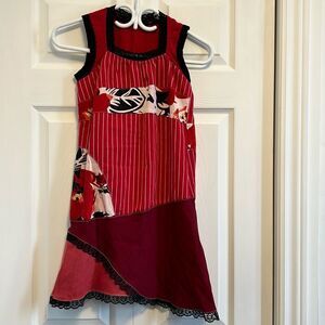 Kolontai dresses red floral